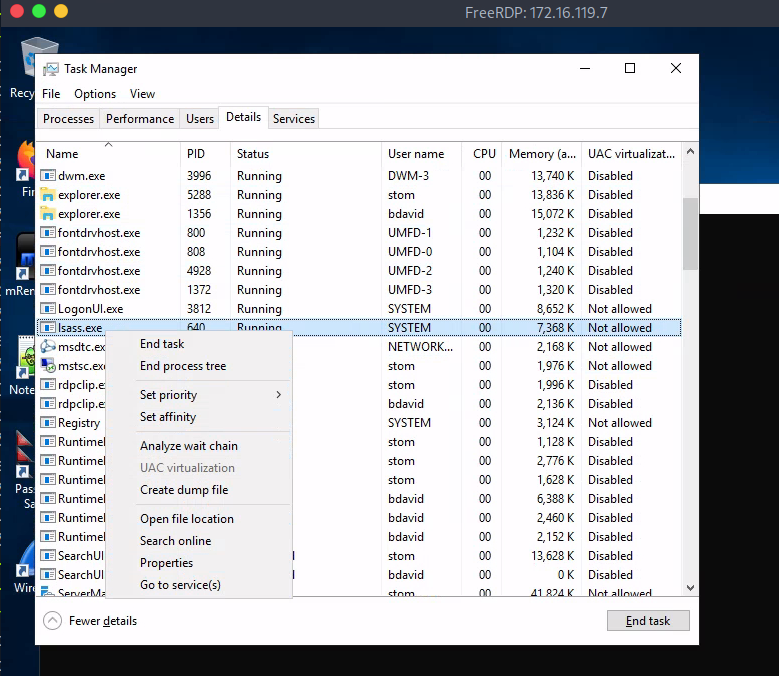 Lsass Dump
